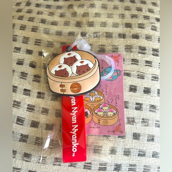 San-X Other - Nyan Nyan Nyanko 2D PVC Keychain Bag Charm New & Sealed